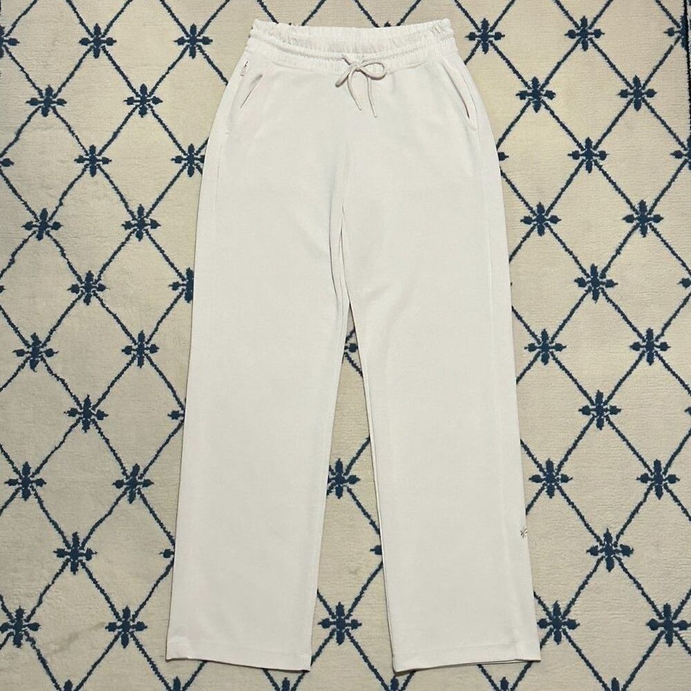 Athleta Seasoft Mid Rise Straight Pant - Bone